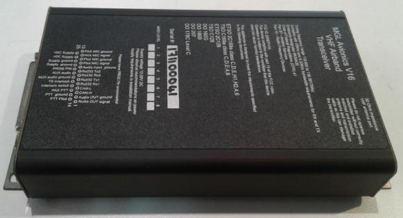 V16 VHF transceiver